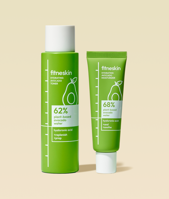 fitneskin Hydrating Toner + Moisturizer Duo